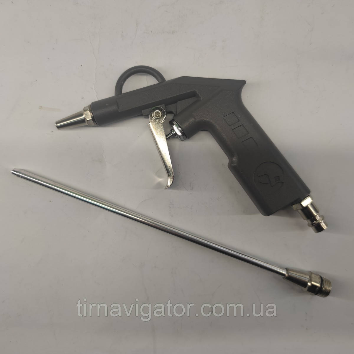 Пістолет продувочний довгий 210мм Intertool PT-0801