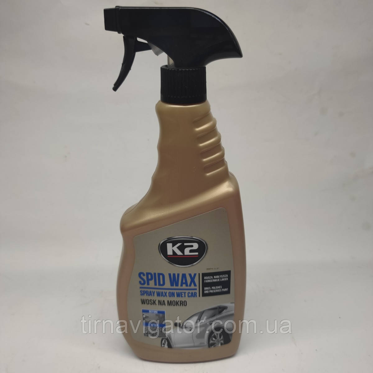 Поліроль кузова K2 Spid WAX віск на мокрому 750гр