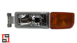 Протитуманна фара з жовтим поворотником LH Man TGA, TGL, TGM, TGS e-mark 81253206111