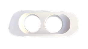 Рамка протитуманки ліва DAF CF65, CF75, CF85 01.01-12.20 Euro 5