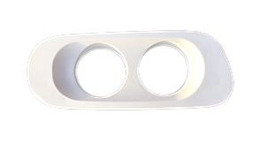 Рамка протитуманки права DAF CF65, CF75, CF85 01.01-12.20 Euro 5