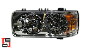 Фара головного світла р/керування LH Daf XF105, XF95, CF 2002 e-mark 1641744