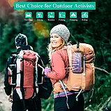 Портативний зарядний Power Bank Solar with LED light 20000mAh PN-W20S IPX4 2xUSB/Type-C 18W/3A PD/QC Qi, фото 9