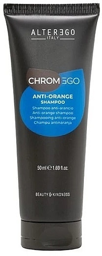 ALTER EGO ITALY CHROMEGO Anti-Orange Шампунь для нейтралізації помаранчевого кольору, 50 мл (Оригінал)