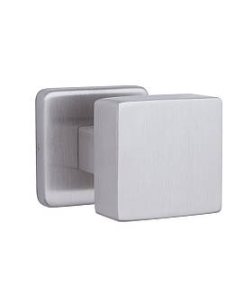 Ручка-кноб ROSTEX H-53 SQUARE матова нержавіюча сталь