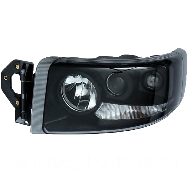 Фара головного світла LH Renault Premium DXI (ЧОРНА) [HQ] 5010578448, фото 1