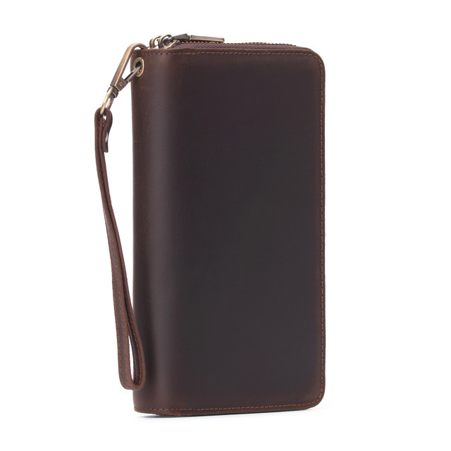 Чоловічий шкіряний гаманець портмоне коричневого кольору арт.00151 Чоловічий шкіряний гаманець портмоне коричневого кольору арт.00151