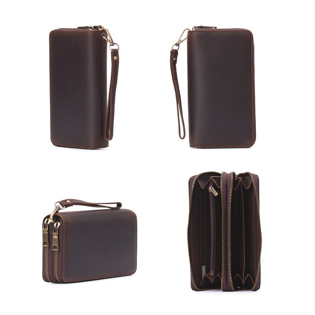 Чоловічий шкіряний гаманець портмоне коричневого кольору арт.00151 Чоловічий шкіряний гаманець портмоне коричневого кольору арт.00151