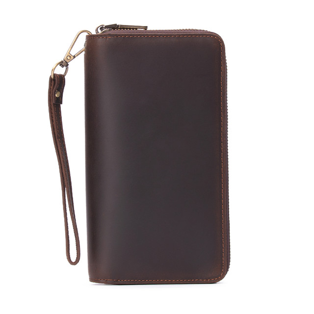 Чоловічий шкіряний гаманець портмоне коричневого кольору арт.00151 Чоловічий шкіряний гаманець портмоне коричневого кольору арт.00151