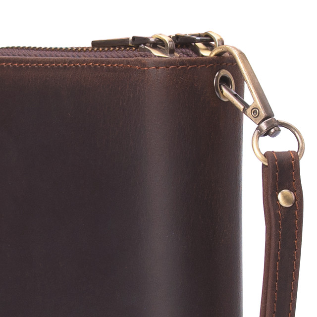 Чоловічий шкіряний гаманець портмоне коричневого кольору арт.00151 Чоловічий шкіряний гаманець портмоне коричневого кольору арт.00151