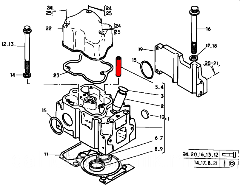 Направляюча клапана RENAULT 5010359098, фото 1