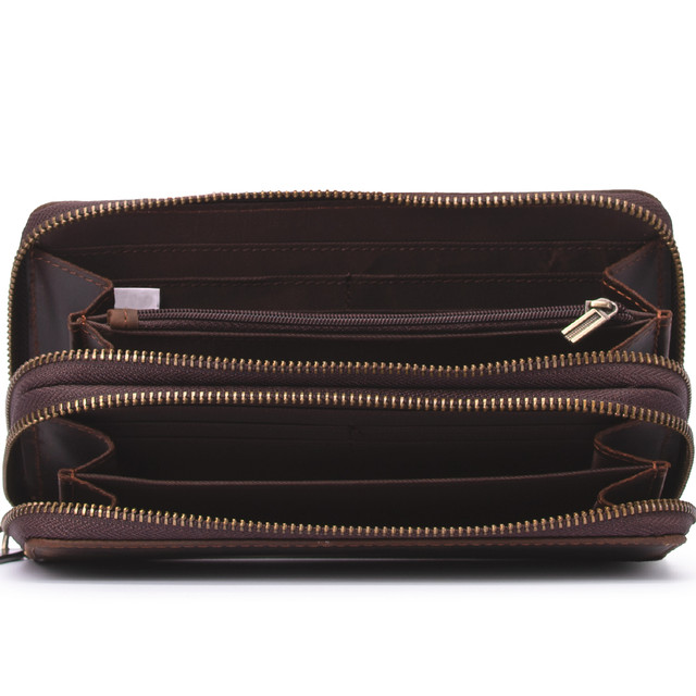 Чоловічий шкіряний гаманець портмоне коричневого кольору арт.00151 Чоловічий шкіряний гаманець портмоне коричневого кольору арт.00151