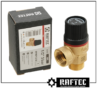 Запобіжний підривний клапан RAFTEC 1/2 вз (3 BAR) RPR013-M