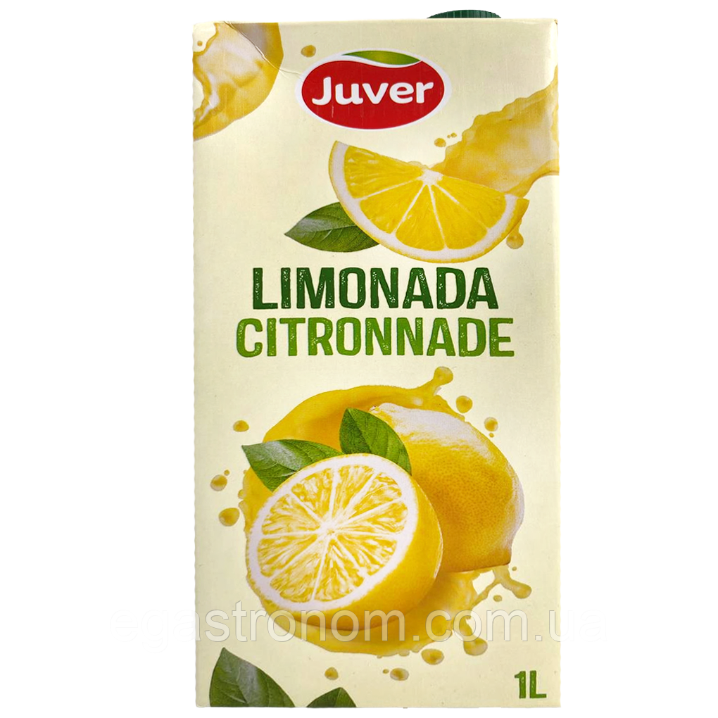 Сік лимонний (без цукру) Джувер Juver limonada 1L 12шт/ящ (Код: 00-00016511)
