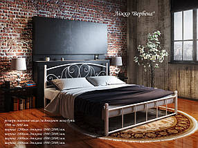 Ліжко Вербена ноги дерево TM Tenero, фото 3