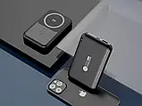 Зовнішній акумулятор накладний MagSafe Power Bank with stand 10000mAh A27-1 |Qi, 1Type-C, 20.0W| Black, фото 7