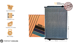 Радіатор без рами RENAULT PREMIUM DCI PERFEKT COOLING 121-RV5842-01 (5010315842, 5001858489)