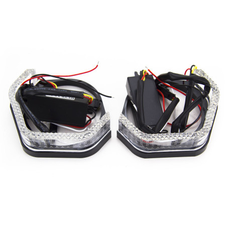 Ангельські очі 3,0" 3D C-type LED White (Білі)