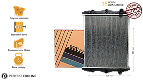 Радіатор без рами DAF LF55 PERFEKT COOLING 221-DF7725-01 (1405413, 1407725, 1405176, 1405722)