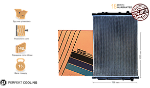 Радіатор без рами RENAULT MAGNUM DXI PERFEKT COOLING 151-RV9446-01 (5010619446, 5001866280, 7484201967)