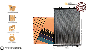 Радіатор без рами [perfekt cooling] RENAULT PREMIUM DXI 7485013127