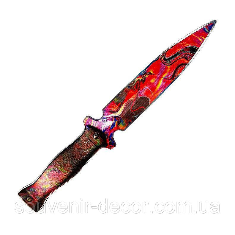 Дерев'яний дитячий ніж СТІНГ OIL з STANDOFF 2, іграшкова зброя, фото 1