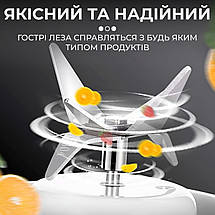 Ручний портативний Блендер стакан 0,4 л Sokany BL-709A 260 Вт Портативний ручний блендер, фото 4