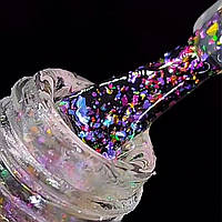 Топ для нігтів з хлоп'ями поталі №3 Sweet Nails 10 мл