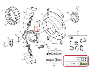Болт кріплення редуктора RENAULT 5010319373