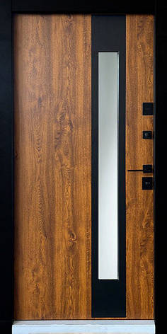 Вхідні двері Magda Тип 6.3 720.1/0 вулиця Дуб золотий/Дуб золотий, фото 2