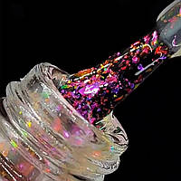 Топ для нігтів з хлоп'ями поталі №4 Sweet Nails 10 мл