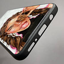 Чохол для Samsung Galaxy A50s Ladies з дівчинкою з шоколадкою чохол на телефон самсунг а50с, фото 4