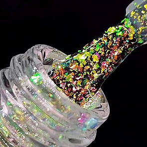 Топ для нігтів з хлоп'ями поталі №5 Sweet Nails 10 мл