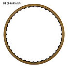 Комплект фрикційних дисків АКПП AW TF-60SN AW TF-65SN 09G 2014-up, фото 2