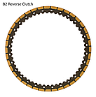 Комплект фрикційних дисків АКПП AW TF-60SN AW TF-65SN 09G 2014-up, фото 3