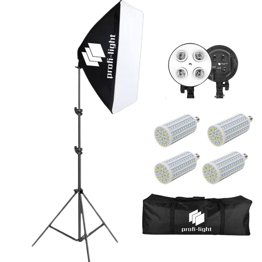 Набір постійного студійного світла із LED лампами Profi-light PS-694-60 LED, фото 1