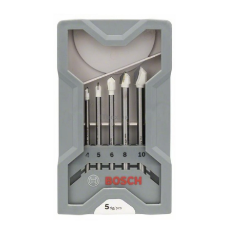 Набір свердел Bosch по керамічній плитці X-Pro Expertceramic (5 шт.) (2608587169), фото 1
