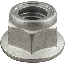 Гайка самостопорна DIN 6926 із фланцем нержавіюча з покриттям Dorken