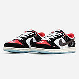 Чоловічі / жіночі кросівки Nike SB Dunk Low Spider-Man, шкіряні кросівки найк сб данк лов спайдермен, фото 3