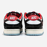 Чоловічі / жіночі кросівки Nike SB Dunk Low Spider-Man, шкіряні кросівки найк сб данк лов спайдермен, фото 6
