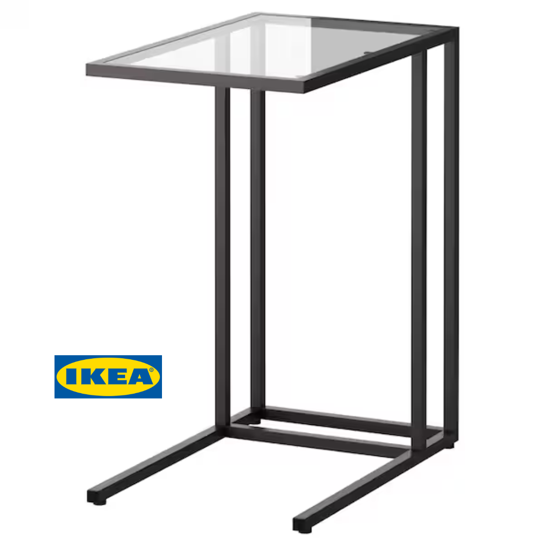 Столик для ноутбука IKEA VITTSJO (ІКЕА ВІТШЕ). Чорний. 002.502.49