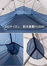 Надлегкий двомісний намет з футпринтом Naturehike Cloud Wing 2 (NH19ZP083), фото 6