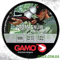 Кулі Gamo Pro Magnum 4.5 мм, 0.49г, 500 шт.