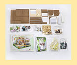 Румбокс Котяче Кафе конструктор DIY Cat Cafe M2111 + купол, фото 8