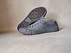СКИДКА!!! 39 р СІРНІ кеди на сірій підошві конверси текстиль демі тканинні чоловічі жіночі унісекс, фото 6