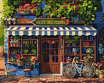 Картина за номерами Долина квітів 40х50 см Ідейка (KHO3649)