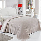 Махрове простирадло Two Dolphins Туреччина 200*220 Sevakin E894 Bej колір бежевий