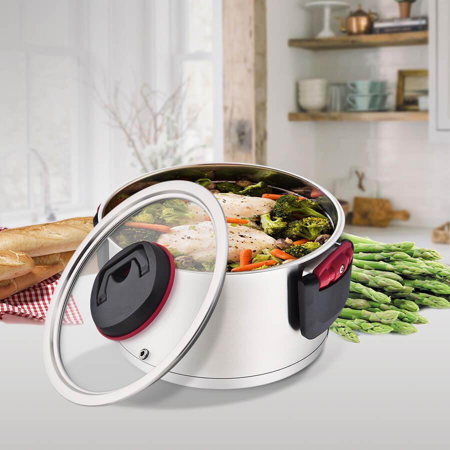 Каструлі зі складними ручками Maestro MR-3530-18/2,3л