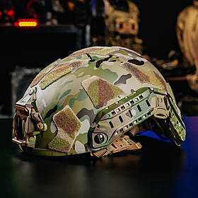 Балістичний шолом SHC BURAN 3.0. Кевлар. Рівень захисту NIJ IIIA. Мультикам