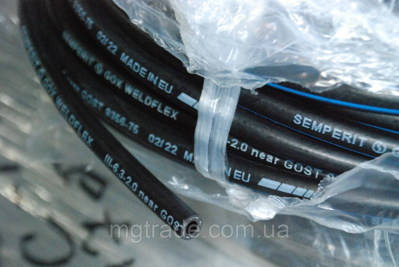 Рукав кисневий 6 мм (GOX) для газового зварювання, SEMPERIT